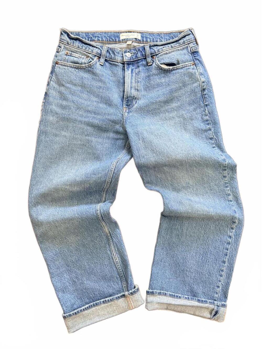 Abercrombie & Fitch The Baggy Low Rise Jeans Size 28